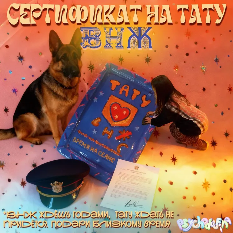 Тату сертификат